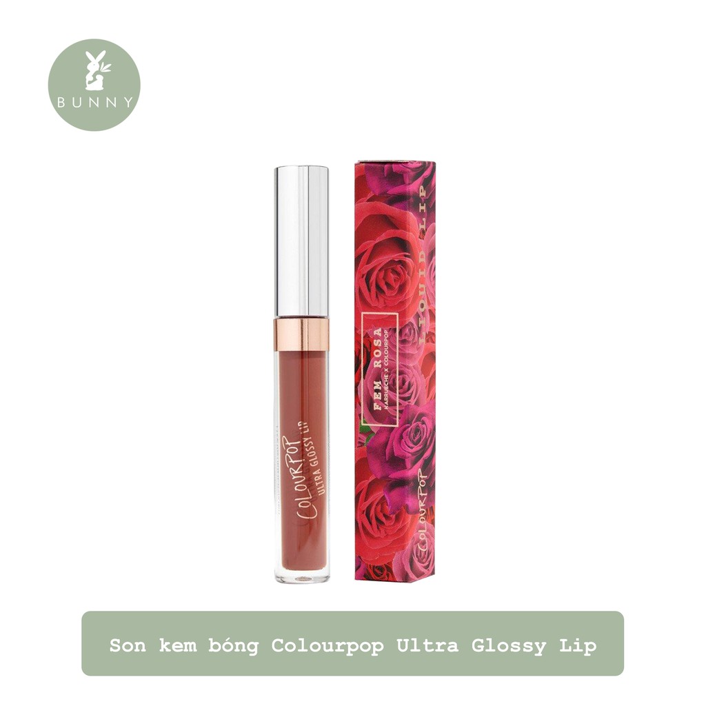 Son kem bóng Colourpop Ultra Glossy Lip Bunny Beauty hàng đủ bill