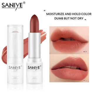 Son sáp SANIYE K2000 tông nhung lì tf lâu trôi 3.6g với 6 màu lựa chọn