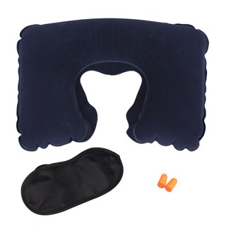Bộ Gối Hơi+Bịt Tai+Bịt Mắt
