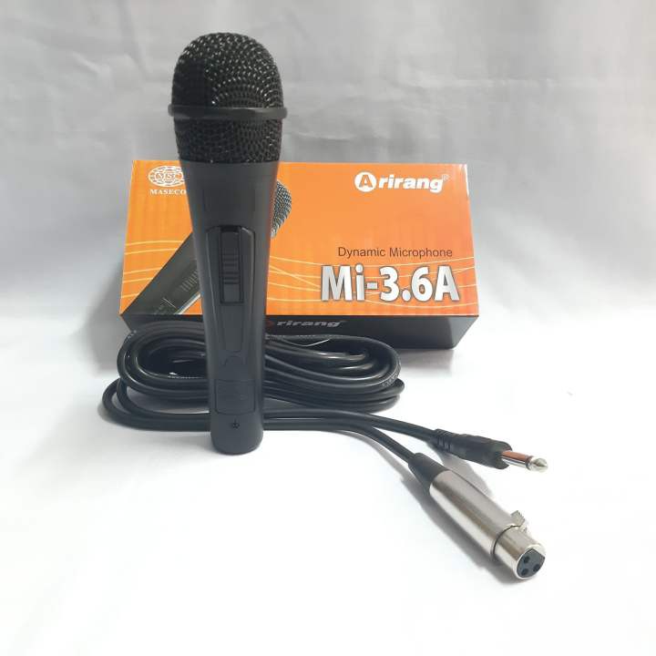 MICRO KARAOKE ARIRANG Mi-3.6A CHÍNH HÃNG CÓ TEM BẠC