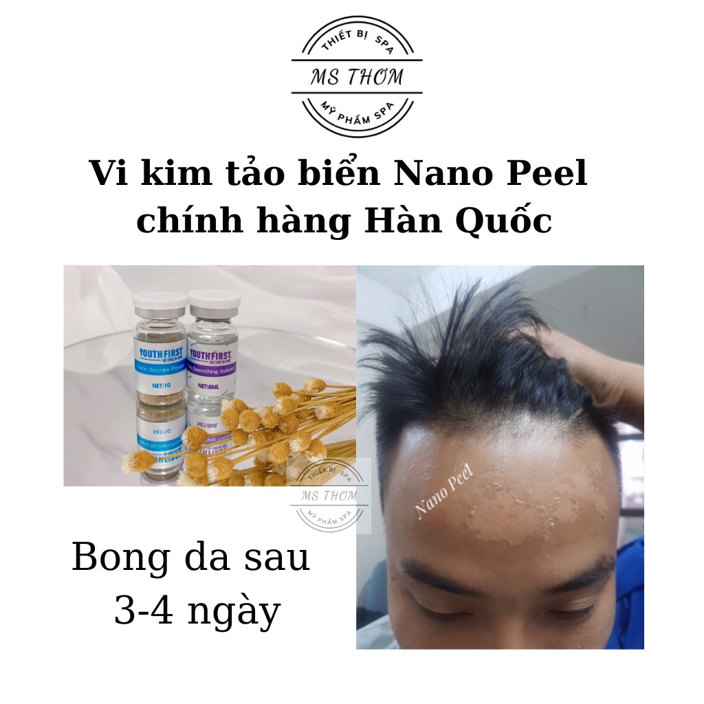 Vi kim tảo biển Nano peel siêu nhỏ giúp tái tạo làn da mới (hộp 6 cặp)