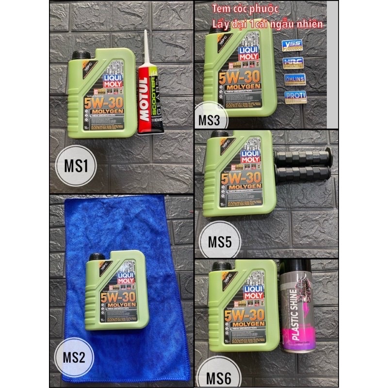 Nhớt Liqui Moly 5W30 Molygen Hàng Chính Hãng