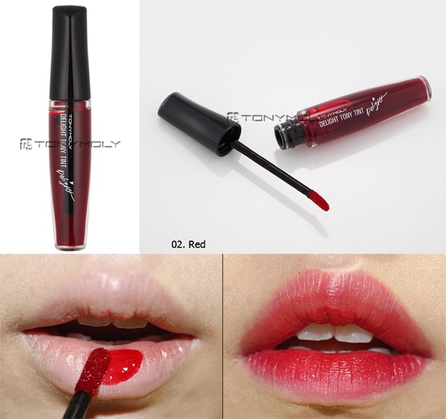 SON TINT ĐỔI MÀU TONYMOLY DELIGHT MAGIC LIP TINT | BigBuy360 - bigbuy360.vn