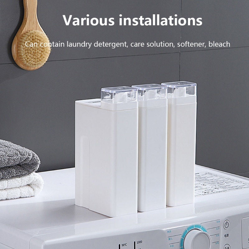 Bình Đựng Dung Dịch Giặt / Tẩy Rửa 1000Ml Có Thể Tái Sử Dụng Tiện Lợi