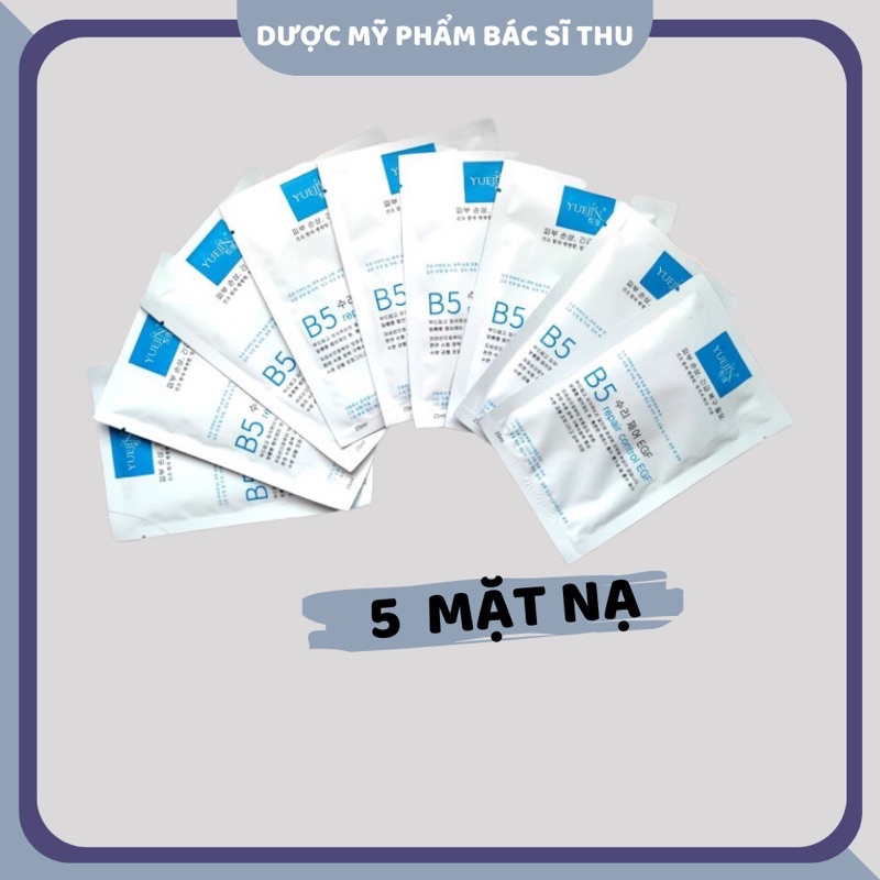 ✅[Chính Hãng] Mặt nạ B5 Phục hồi, cấp ẩm da - B5 Repair Control EGF YUEJIN Công nghệ Hàn Quốc, ngừa lão hóa và nếp nhăn | BigBuy360 - bigbuy360.vn