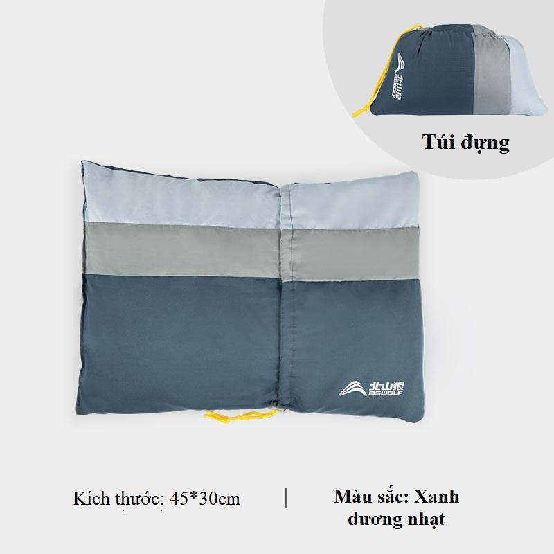 Gối ngủ gấp gọn cắm trại, dã ngoại, camping BSWOLF BSW-CL036.