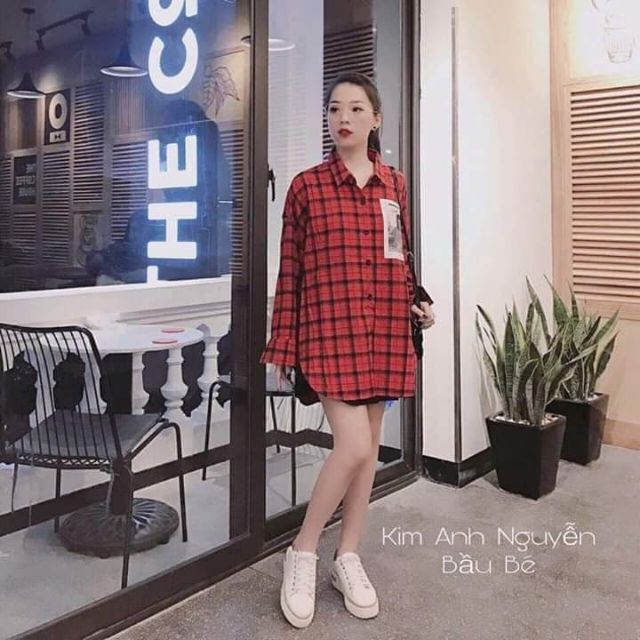 Sơ mi kẻ caro cá tính