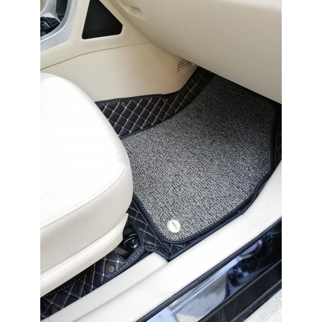 Thảm lót sàn ô tô 5d 6d da pu cao cấp không mùi chống thấm nước cho Mitsubishi Xpander