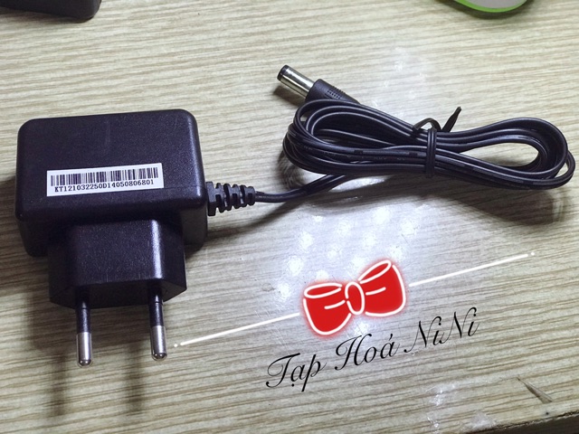 Adapter 9V DC 0.5A cho Hub Tenda