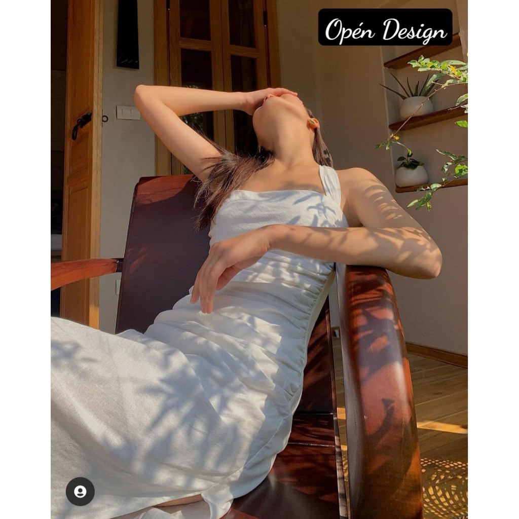 💓 ĐẦM/VÁY THIẾT KẾ CAO CẤP 💓FREESHIP 💓 ĐẦM NHÚN CÁCH ĐIỆU XẺ TÀ HỞ VAI | BigBuy360 - bigbuy360.vn