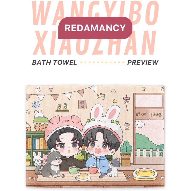 (SẴN) KHĂN CHIBI BÁC QUÂN NHẤT TIÊU