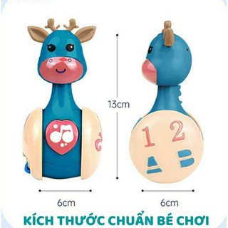 Đồ Chơi Lật Đật Biết Trượt Cho Bé, Lật Đật Gặm Nướu