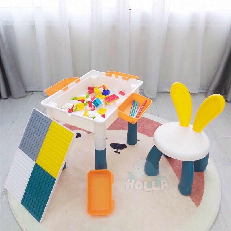 Bàn lego đa năng size to Holla cho bé
