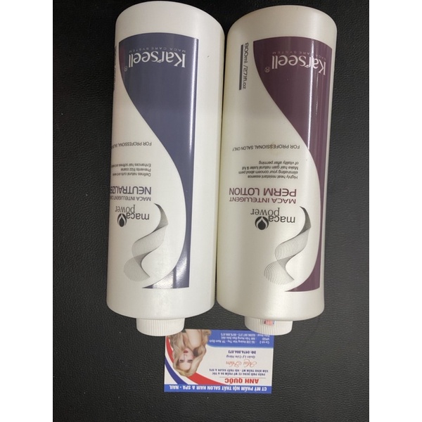 uốn ép karseell chai 800ml