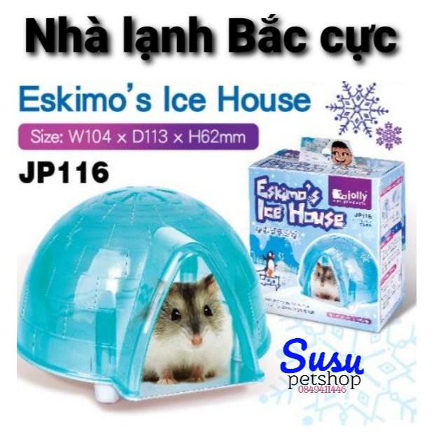 Nhà Lạnh Bắc Cực Cho Hamster (hàng Jolly)- AM110