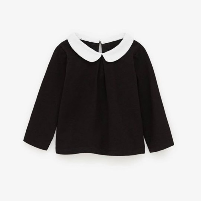 Áo zara cổ sen bé gái
