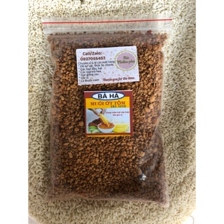 500gr muối tôm ớt siêu cay Bà Hà