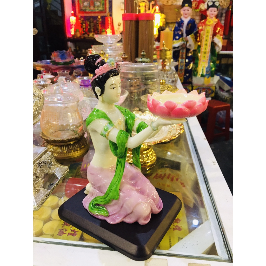Tiên Nữ 18cm phong thủy - trang trí nến -văn phòng phẩm Nhơn Phát