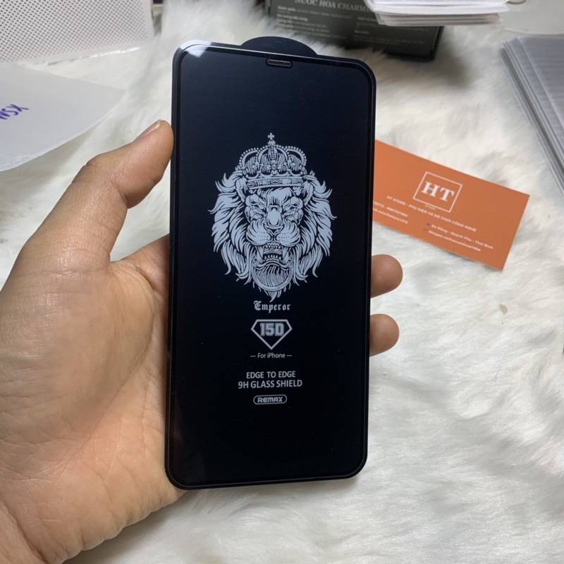 KÍNH CƯỜNG LỰC Táo REMAX 15D FULL MÀN LOẠI TỐT