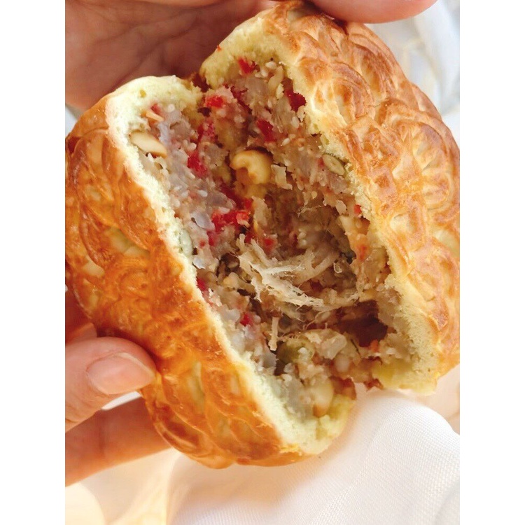 Bánh trung thu Lâm Thuỷ Thập nhân thập cẩm gà quay 220g