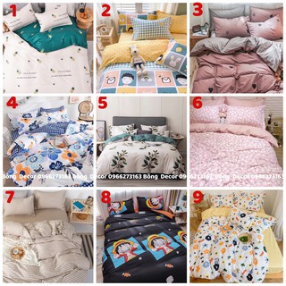 Bộ chăn ga gối cotton poly mẫu mới 2020