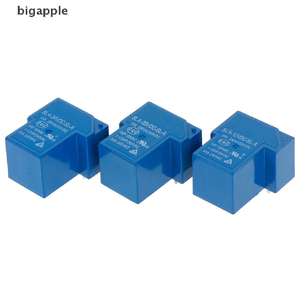 bigapple 5V 12V 24V T90 4 Pin Power Relay SLA-05VDC-SL-A SLA-12VDC-SL-A SLA-24VDC-SL-A RDG