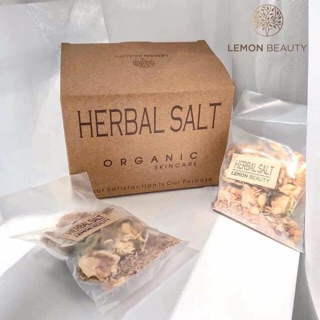 Muối xông mặt herbal salt by lemon beauty 🎁 băng đô/sruchies 🎁