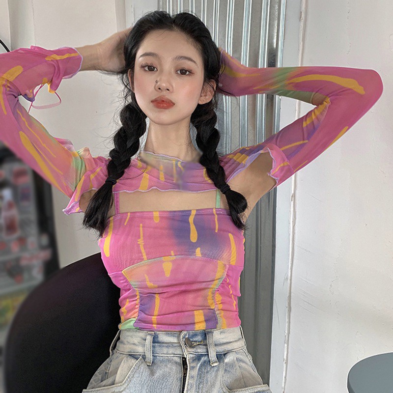 Áo Trễ Vai Tay Dài Thời Trang Dành Cho Nữ