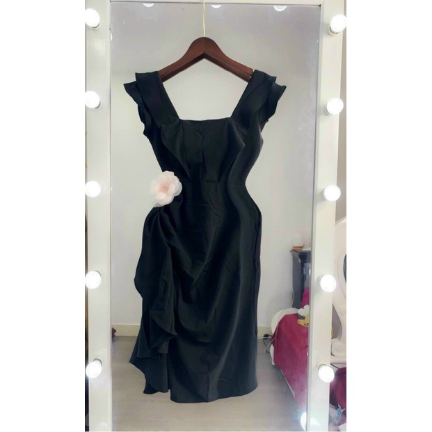 ĐẦM NỮ BODY HAI DÂY BẢN TO BÈO TÙNG DỰ TIỆC CỰC XINH  SHOP VALENTINA