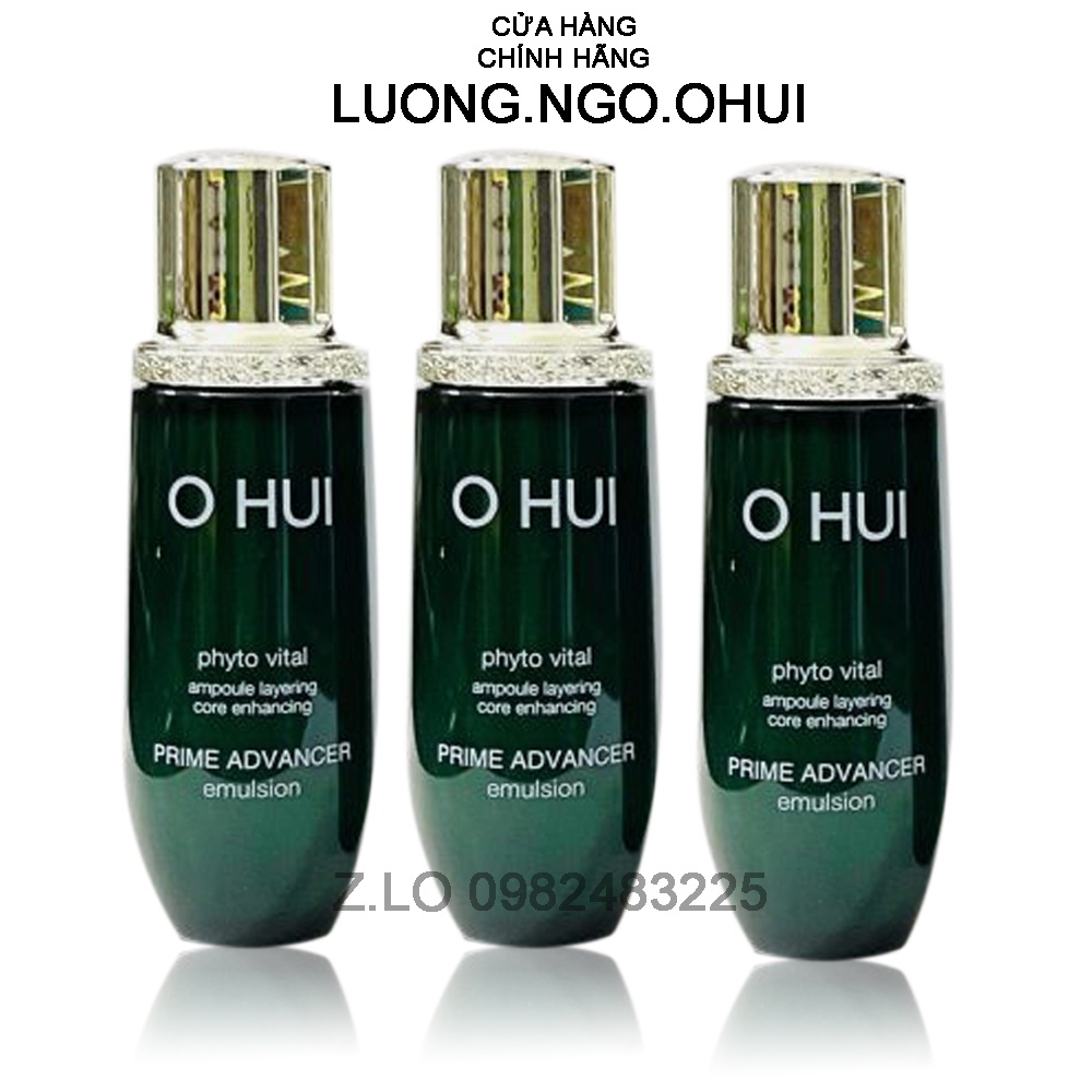 Sữa Dưỡng Ohui Prime Advancer Emulsion Giúp Da Sáng Bóng Khỏe Mạnh Và Cải Thiện Nếp Nhăn 20ml.