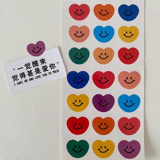 Miếng Dán Trang Trí Hình Mặt Cười Dễ Thương