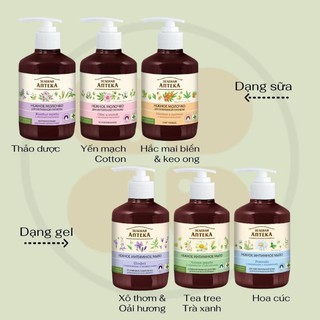 Dung dịch vệ sinh phụ nữ Anteka nga 370ml / Vệ sinh apteka dạng sữa, dạng gel