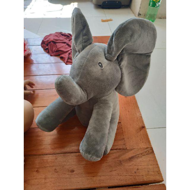 [ Gía siêu rẻ ] Voi bông chạy pin biết hát, vểnh tai