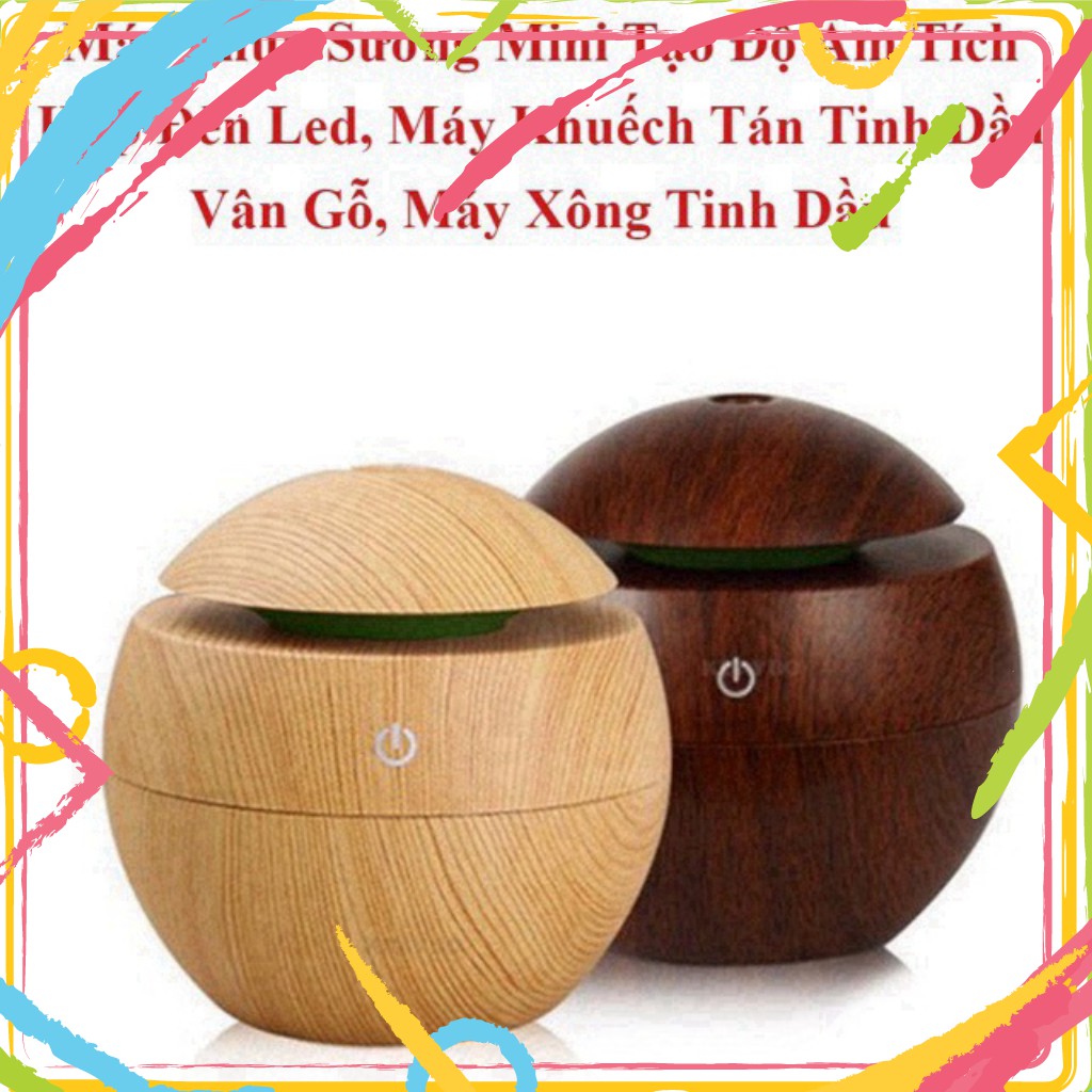 EWD DHFS Máy Xông Tinh Dầu AROMA Phun Sương Tạo Ẩm Vân Gỗ Cao Cấp phải chăng Nhất 2020 TẶNG một Lọ Tinh Dầu. 8 EW