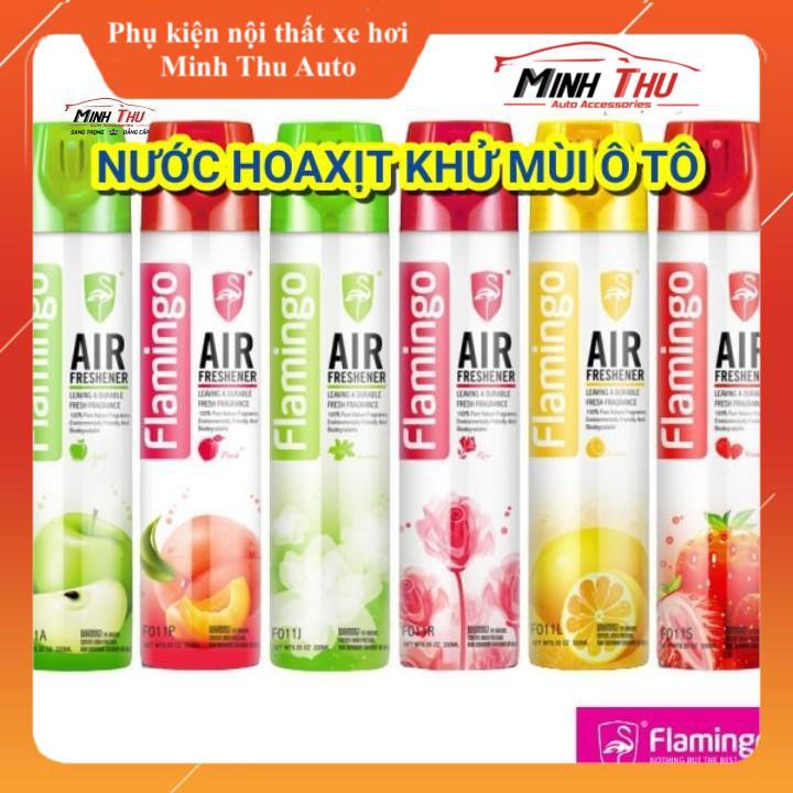 Nước Hoa Xịt Khử Mùi Hôi Ô Tô Flamingo F011 330ml - Hãng Phân Phối Chính Thức