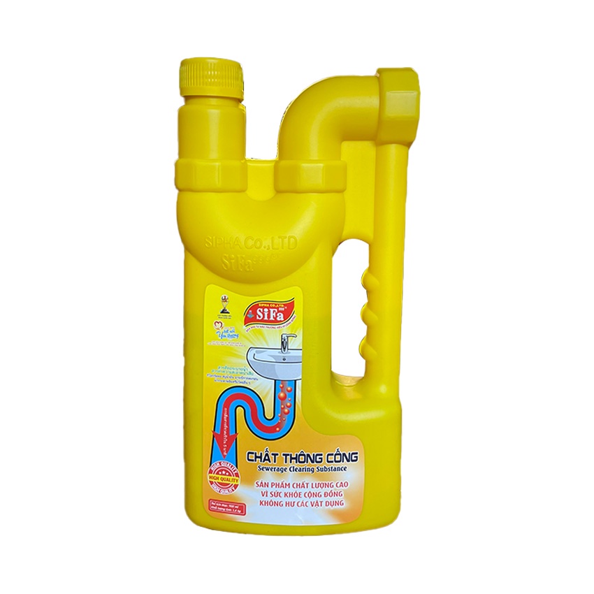 Chất thông tắc cống chống hôi Siêu tốc Sifa 700g/800g/1400g/1600g