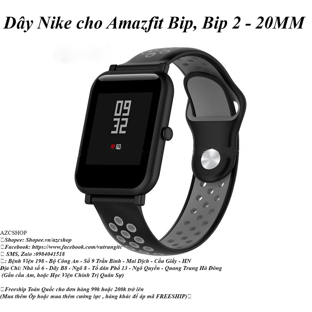 Amazfit Bip, Bip 2 - Dây Nike Thể Thao cho Amazfit Bip, Bip 2