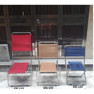 Ghế dù xếp inox
