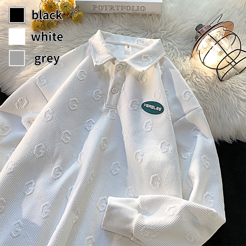 áo polo nam nữ form rộng big size áo polo nam  trắng tay dài cao cấp  đẹp áo phông nam áo thun nam