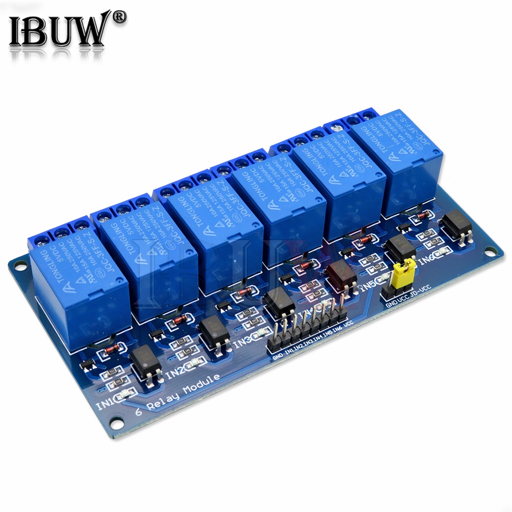 Mô Đun Rơ Le 5v 1 2 4 6 8 Kênh Đầu Ra 1 2 4 6 8 Chiều Chuyên Dụng