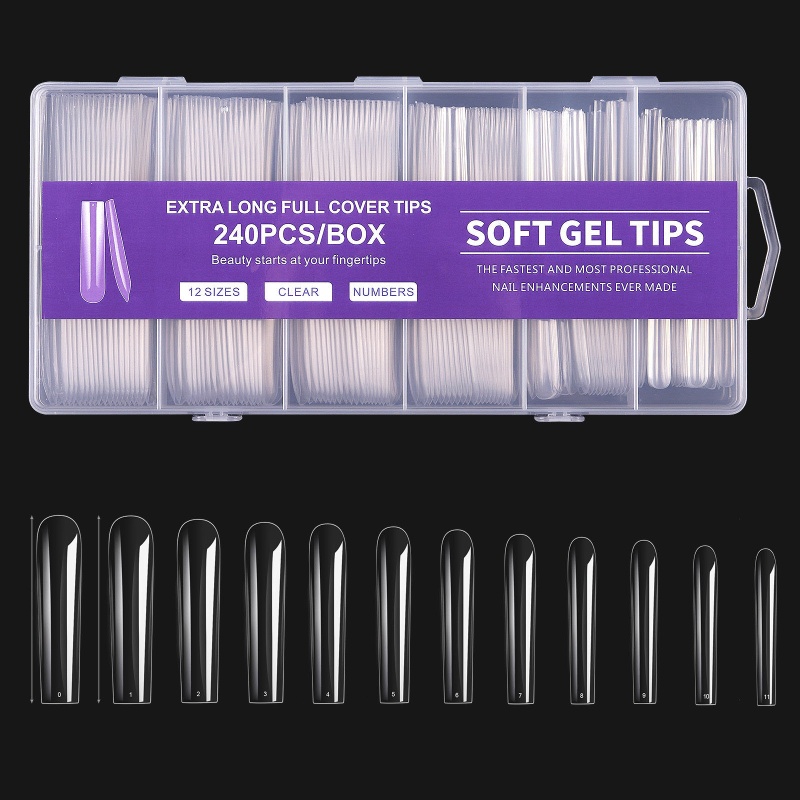Sơn Móng Tay Gel Mềm Trong Suốt Dạng Nhấn YOUYO