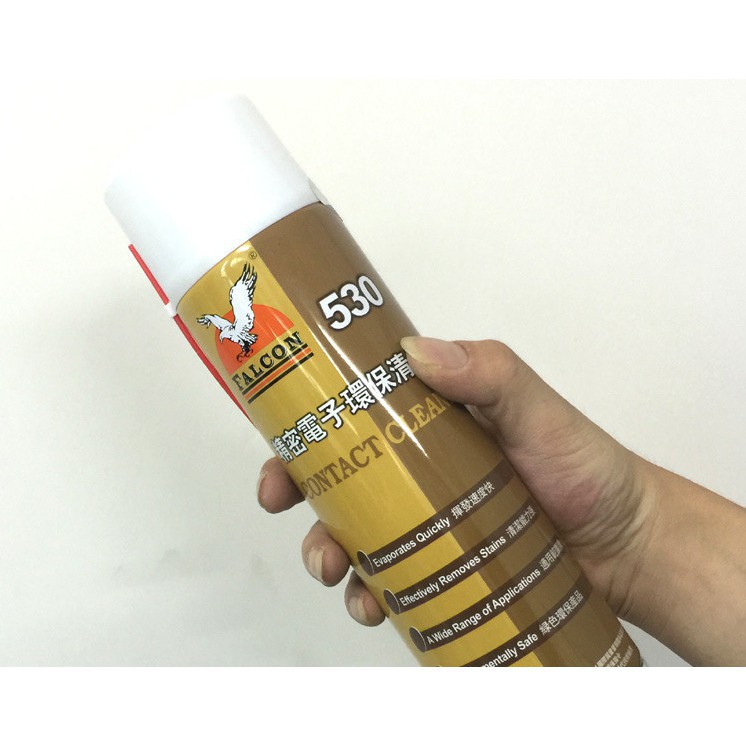 Nước rửa keo 530 tách benzen Falcon 550ml [Công nghệ mới]