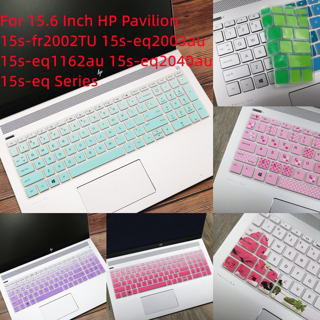 Ốp Máy Tính Bảng Silicon Siêu Mỏng Chống Bụi Cho 15.6 Inch HP Pavilion 15s-fr2002TU 15s-eq2003au 15s-eq1162au 15s-eq2040au 15s-Q