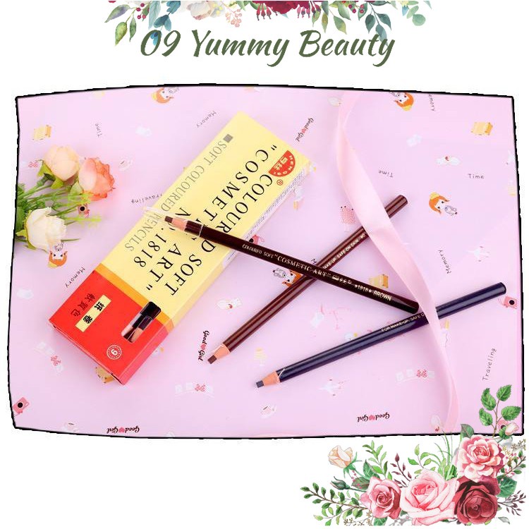 Chì mày xé Coloured Soft nội địa eyebrows mịn mượt chính hãng sỉ tốt- GIÁ RẺ 09