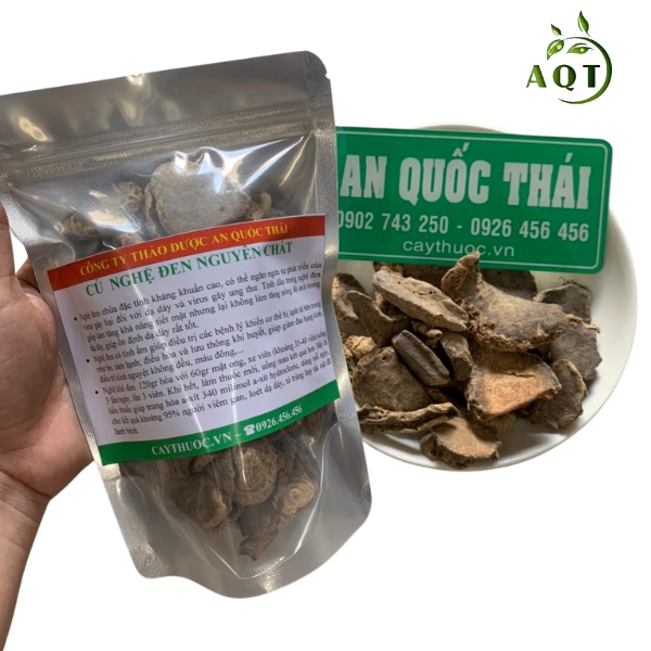 1KG Nghệ Đen Khô Thái Lát [NGUYÊN CHẤT], Củ Nghệ Đen Phòng Ung Thư, Hỗ Trợ Viêm Loét Dạ Dày