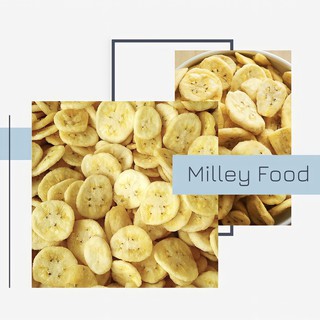 Chuối laba sấy - Trái cây sấy - Không đường - Đặc sản Đà Lạt - gói 500gr