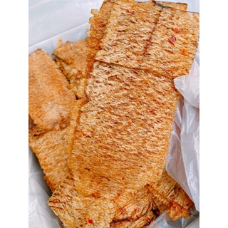 Mực cán tẩm gia vị cay [ lon Pet 200g]