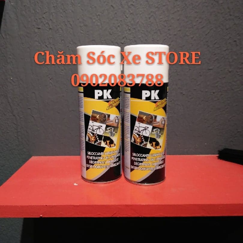 SET 2 CHAI XỊT VỆ SINH SÊN- DẦU TẨY ĐA NĂNG PK PENETRATING OIL