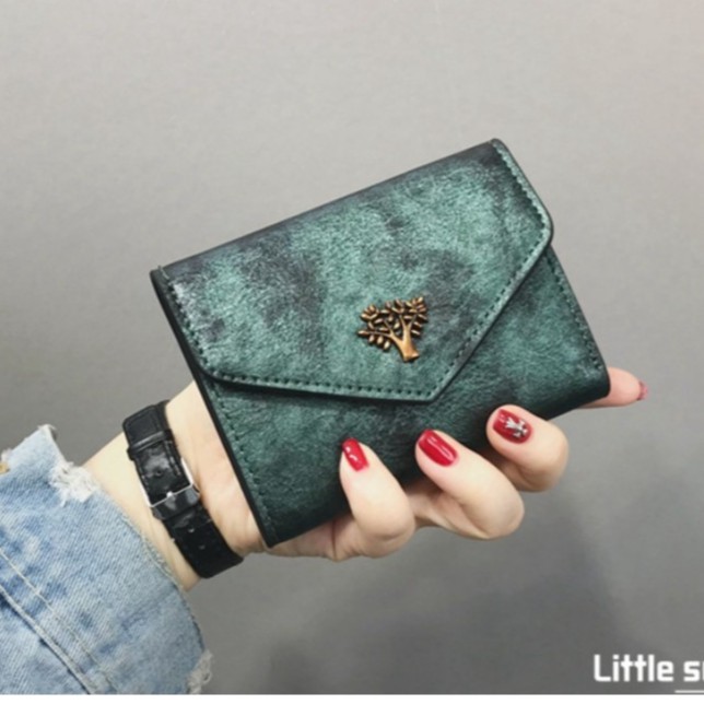 Ví da lộn xinh xắn PK23