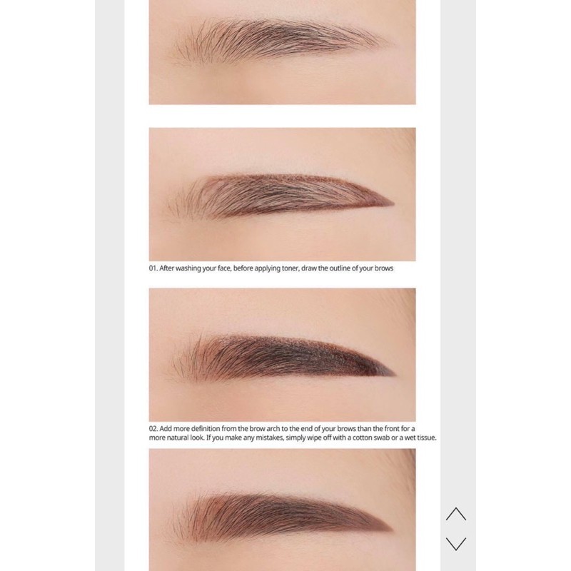 Bút dạ kẻ lông mày lâu trôi 3CE longwear tatto eyebrow marker | BigBuy360 - bigbuy360.vn